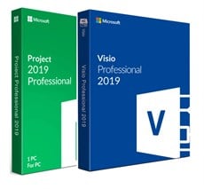 Microsoft Project 2019 ve Visio 2019 Dijital Retail Lisans Anahtarı