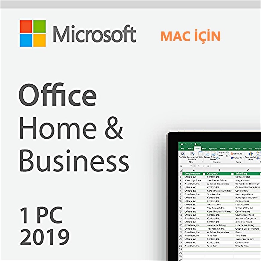 Office 2019 Home&Business Edition – Mac İşletim Sistemi